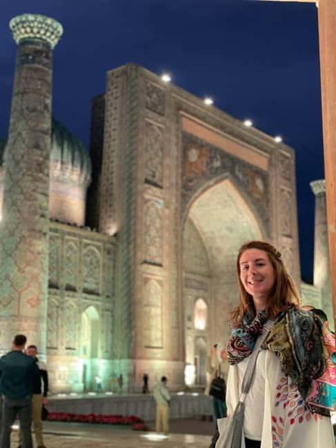 Ancient and Modern Tour in Samarkand with Transport - Registan Square, the city’s most photogenic “center stage”