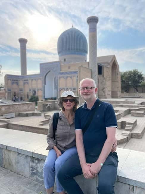 Ancient and Modern Tour in Samarkand with Transport - Hazrat Khizr Mosque and Shah-i-Zinda’s mausoleum walk