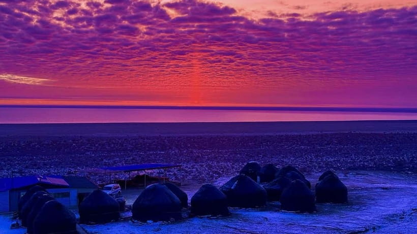 Aral Sea Tour from Nukus 1 night / 2 days - Day 1 from Nukus: 7 hours of desert road with real stops