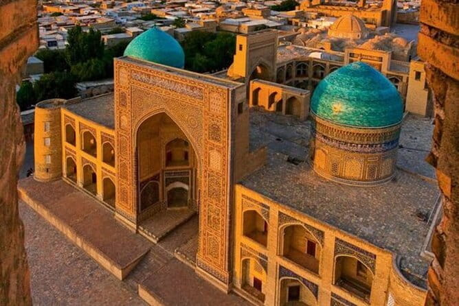 Bukhara: Private Guided Walking Tour with Hotel Pickup - Ulugbek and Abdulaziz Khan madrasas: reading the tilework