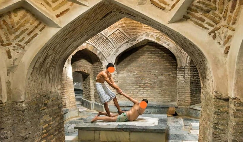 Bukhara Traditional Men's Hammam / Bath XVI Century - Bukhara Traditional Men’s Hammam in a 16th-century setting