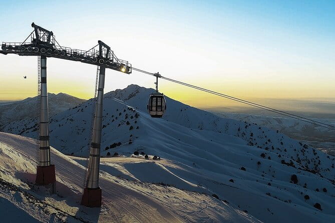 Chimgan Mountain, Charvak Lake and Amirsay Tour from Tashkent - Amirsay Ski Resort: Cable Car Access and Mountain Meado ws