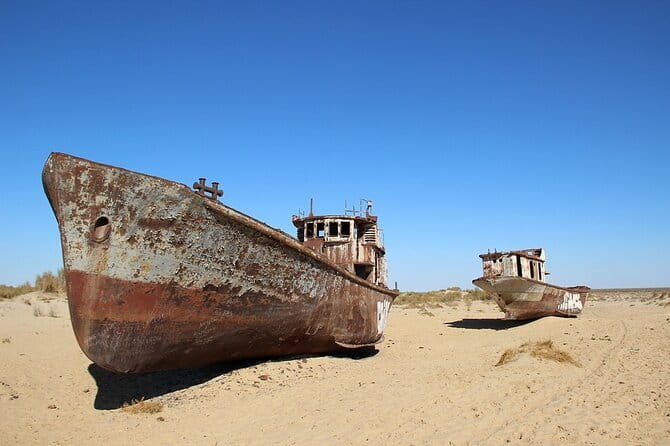 Daytrip From Khiva to Aral Sea Cemetery Of Ships . All In One - Price and logistics, what $225 per group really covers