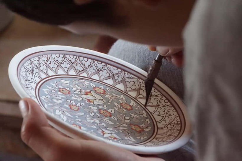 Fergana - Golden Valley From Tashkent 1 night / 2 days - Rishtan Ceramics: Watching the Process at a Master’s House