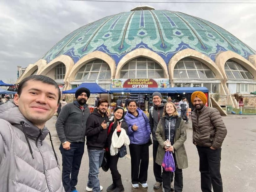 Highlights of Tashkent (old and new part) - Chorsu Bazar backstreets, bread baking, and the best kind of food wandering