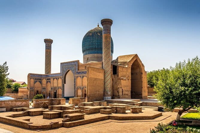 Samarkand Ancient Silk Road City Tour w/ Pickup & Lunch Option - Shah-i-Zinda in 15 minutes: small time, big tilework impact