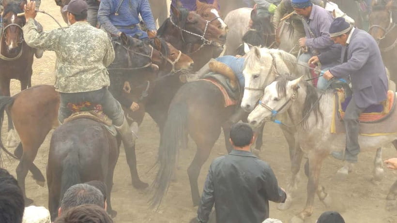 Samarkand: Uloq-Kopkari (Buzkashi) Game Day Tour - Pickup, photo stops, and the long outdoor window