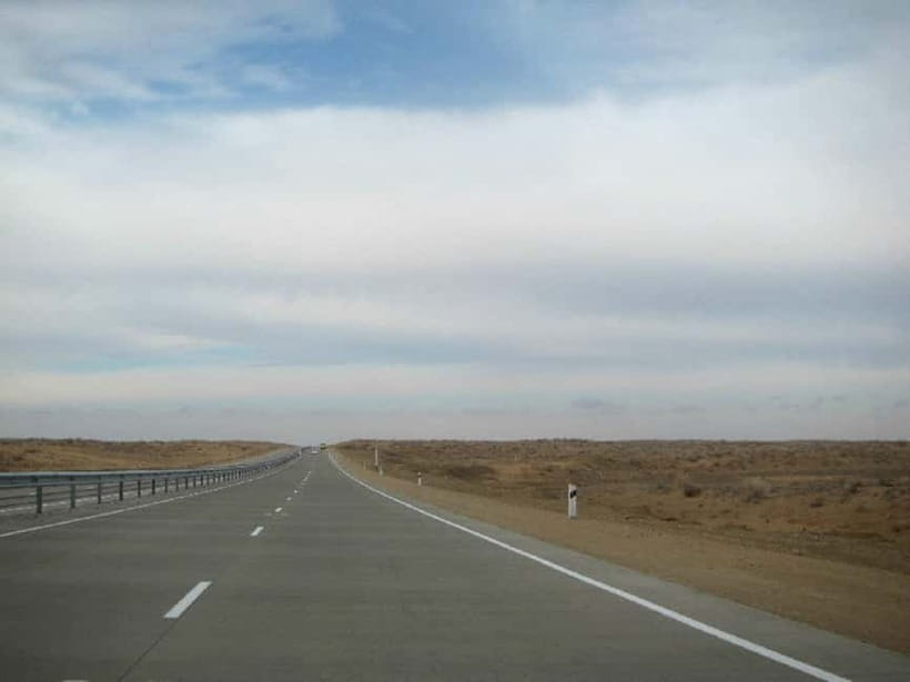 Transfer: Bukhara - Khiva via Ancient Fortresses - Kizilkala (Red Fortress): a garrison fortress with a visual cue