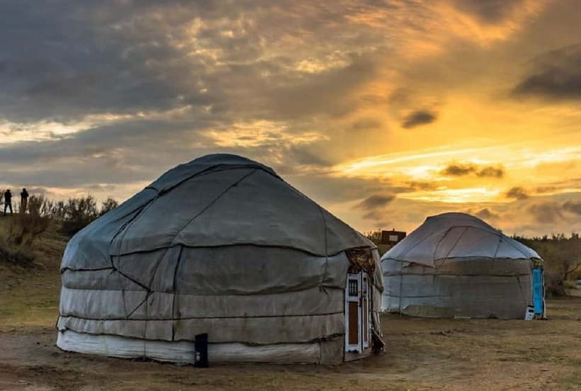 Yurt Camp Tour with Night from Bukhara - Nurota complex: citadel ruins, mosques, and a fish pond rule